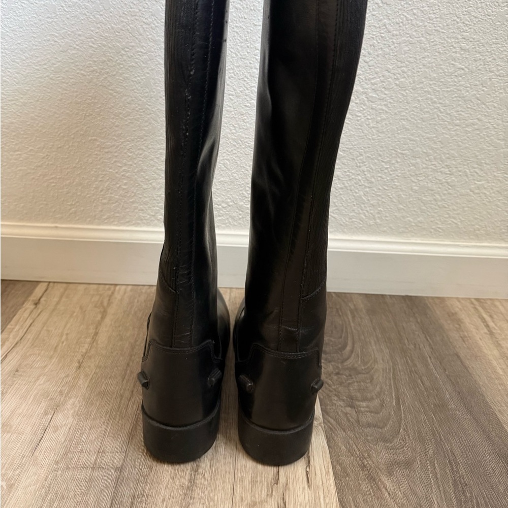 Dublin Womens/Ladies Galtymore Tall Leather Dress Boots / Black SZ 8.5 - Picture 3 of 11